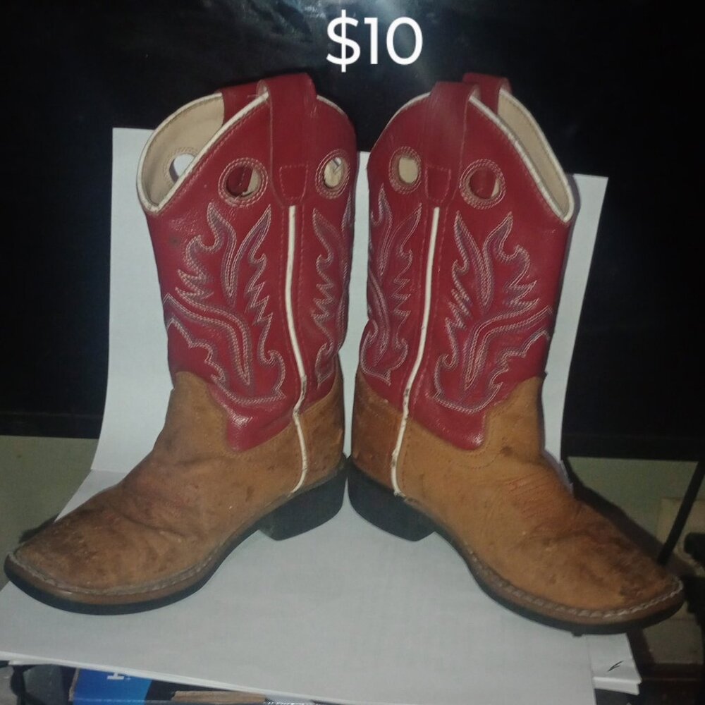 Kids' Old West Cowboy Boots